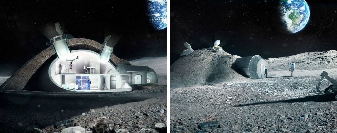 Le village lunaire de l'ESA